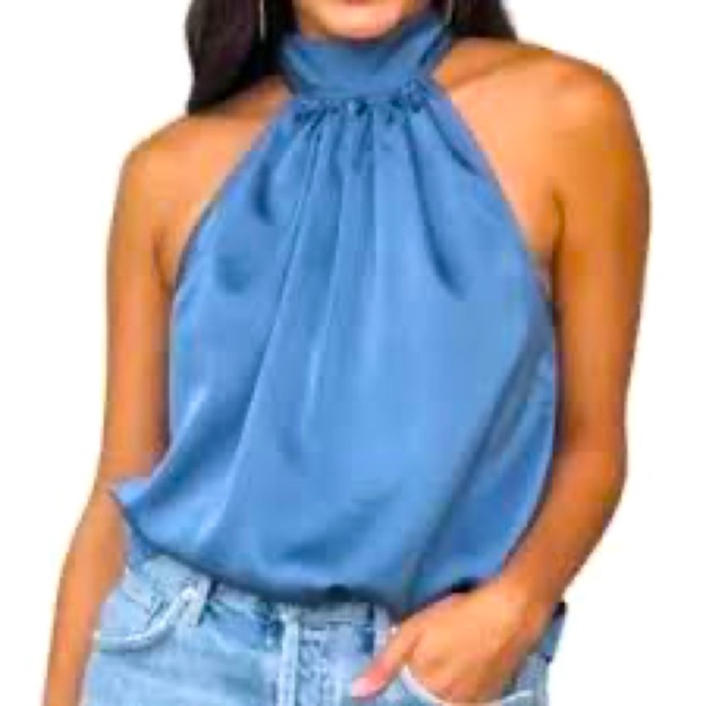 Bishop and young halter tie neck top NWT